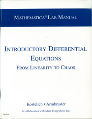 Mathematica Lab Manual for Introductory Differential Equations: From Linearity to Chaos