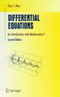 Differential Equations: An Introduction with Mathematica, Second Edition