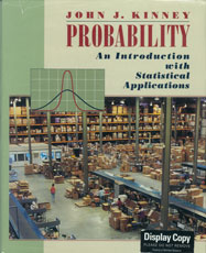Probability: An Introduction with Statistical Applications