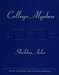 College Algebra with Student Solution Manual